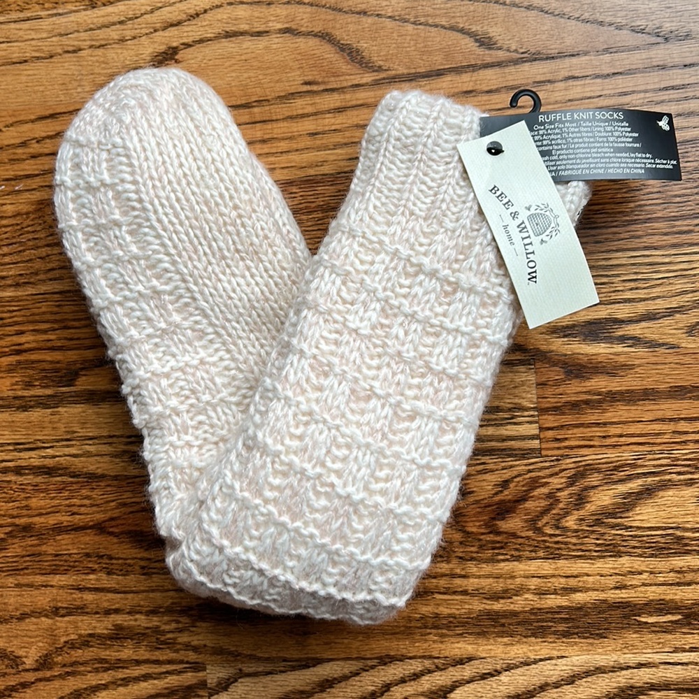 Bee & Willow Lined Slipper Socks